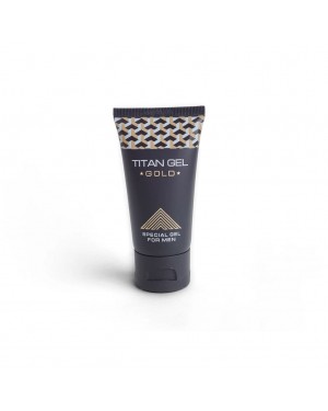 TITAN Gel Gold for Men 50 ml, Special Caring Gel, Gel Enlarge The Penis and Increase Erection Strength TITAN Gel Gold for Men 50 ml, Special Caring Gel, Gel Enlarge The Penis and Increase Erection Strength
