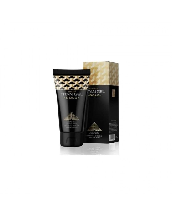 TITAN Gel Gold for Men 50 ml, Special Caring Gel, Gel Enlarge The Penis and Increase Erection Strength