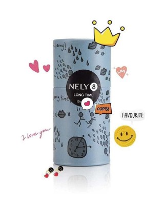 Nely8 Delay Long Time Cream for Men, Packaged in Easy to Carry Sachets, Disposable,1.5 ml x 10 pcs