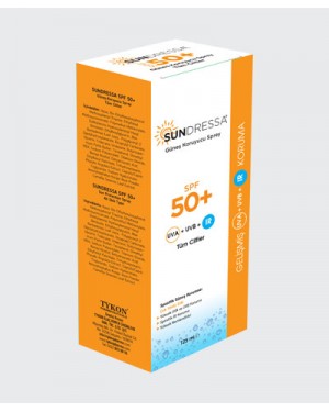 Sundressa Türk Güneş Kremi, Benzersiz IR koruması Güneş Kremi, Güneş Koruma Faktörü SPF 50+, Tüm Cilt Tipleri, Sundressa Güneş Koruyucu Sprey 100ml