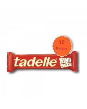 Tadelle King Size Fındık Dolgulu Süt Çikolatası 52g  Tadelle King Size Fındık Dolgulu Süt Çikolatası 52g