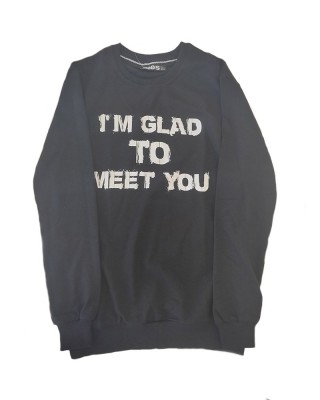 Kadın Ay Baskılı Sweatshirt