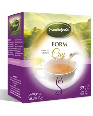 Turkish Form Tea, Slimming Tea, Burn Fat, Botanic Formula, 40 sachets x 1.5 gr