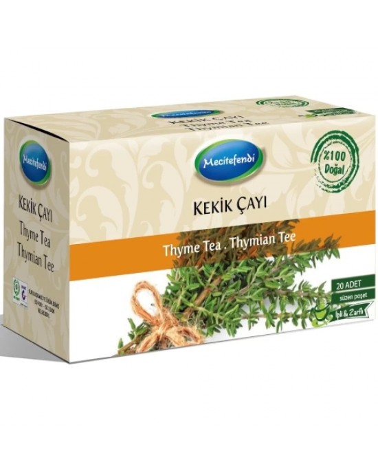Kekik çayı, Kekik Hasadı, Türk Bitki Çayı, 20 Poşet Çay, 24 gr