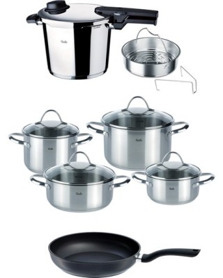 طنجرة ضغط تركية Fissler Plus Set M3, طناجر ضغط تركية, قدر ضغط تركي, طباخ ضغط, وعاء ضغط, حلة ضغط, وعاء طبخ فاخر, أوعية طبخ تركية, طاجن ضغط 
