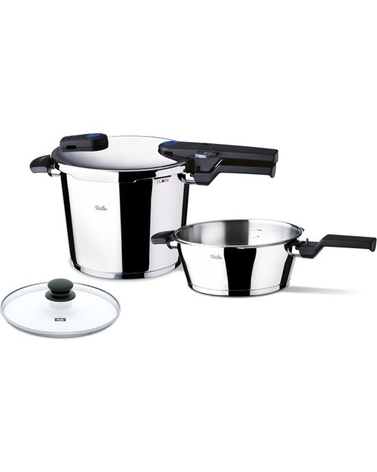 Türk Düdüklü Tencere Fissler Vitaquick Blue Point Set, DüdüklüTencere, Lüks Tencere, Türk Tencere, Büyük Düdüklü Tencere, Pratik Düdüklü Tencere 