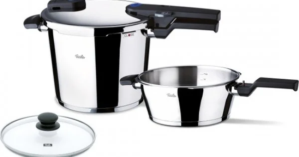 Style Turk, Turkish Pressure Cooker Fissler Vitaquick Blue Point Set