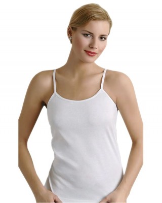 مجموعة قمصان داخلية نسائية, فانيلة نسائية تركية, شيال تركي للنساء, حمالات رفيعة, مجموعة 6 قطع, لون أبيض