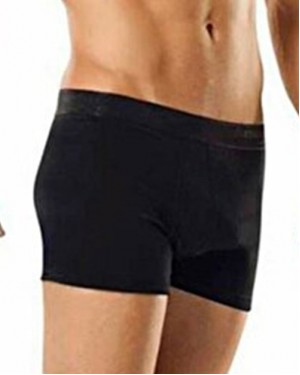 Boxer for Men, Men's Boxer, Turkish Men's Panties, Boxer without Buttons, Black Color