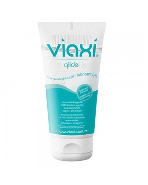 Viaxi Glide Sexual Lubricant, Plain Sex Lubes Gel 200 ml - Water-Based, Long-Lasting, Condom Compatible Viaxi Glide Sexual Lubricant, Plain Sex Lubes Gel 200 ml - Water-Based, Long-Lasting, Condom Compatible