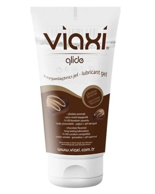 Viaxi Glide Çikolatalı Aromalı Cinsel Kayganlaştırıcı Jel 100 ml - Zevkli ve Sağlıklı İçsel Deneyim
