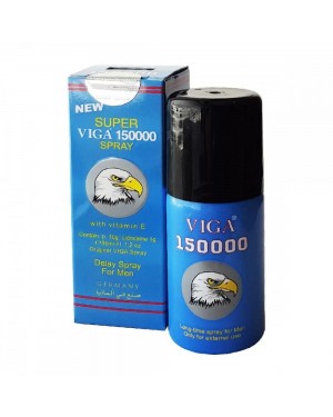 Super Viga 150000 Delay Spray For Men - Last Longer, Enhance Performance, 45 ml  Super Viga 150000 Delay Spray For Men - Last Longer, Enhance Performance, 45 ml