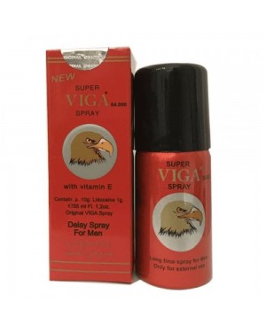 Super Viga 84000 Delay Spray For Men - Last Longer in Bed, Premature Ejaculation Aid - 45 ml Super Viga 84000 Delay Spray For Men - Last Longer in Bed, Premature Ejaculation Aid - 45 ml