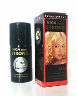 Viga 50000 Delay Spray For Men - Male Sex Aid, Last Longer, 45ml
