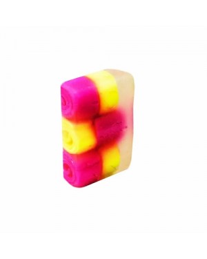 Bubble Gum soap, Handmade, 100 gr, a box with 5 pieces