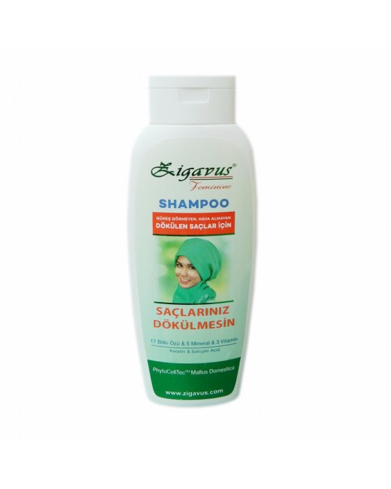 Covered Hair Shampoo, Hijab Shampoo, Herbal Product, Plant Stem Cells, Zigavus Hijab Radiance Shampoo, 250 ml