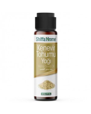 Cold Press Oils, Hemp Seed Oil, Food Grade, Shiffa Home, 30 ML
