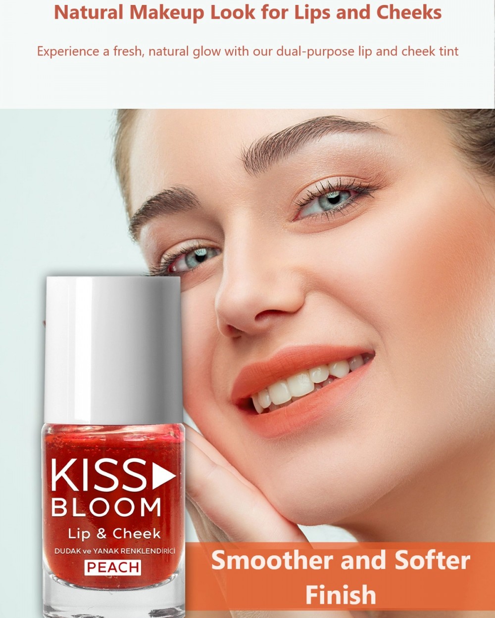 StyleTurk, 2in1 PROCSIN Kiss & Bloom Natural Tint for Lip & Cheek