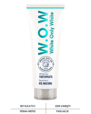 PROCSIN Wow Hindistan Cevizi Beyazlatıcı ve Ferahlatıcı Diş Macunu, 80 ml
