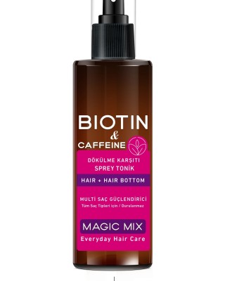 PROCSIN Magic Mix: Biotin ve Kafein İçeren Saç Kökünü Güçlendirici Hızlı Büyüme Tonik 110 ML