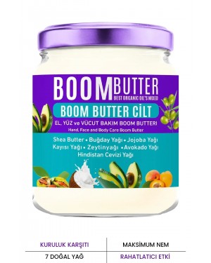 BOOM BUTTER Anti-Dryness Repair Skin Care Oil with 7 Natural Oils 190 ML - Turkish Boom Butter for Body, Face, and Hands Care BOOM BUTTER Anti-Dryness Repair Skin Care Oil with 7 Natural Oils 190 ML - Turkish Boom Butter for Body, Face, and Hands Care