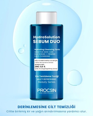 PROCSIN Hydrosolution Tonic 200 ml – The Ultimate Turkish Cosmetic Solution for Oily and Acne-Prone Skin