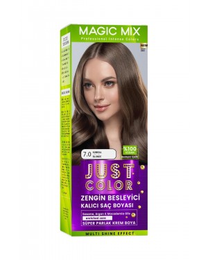 Magic Mix COLOR KIT 7.0 Kumral 100% Vegan Saçınızı Tamamen Doğal Bitkisel Saç Boyası ile Dönüştürün Magic Mix COLOR KIT 7.0 Kumral 100% Vegan Saçınızı Tamamen Doğal Bitkisel Saç Boyası ile Dönüştürün