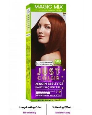 Magic Mix COLOR KIT 7.43 Kumral Bakır Dore 100% Vegan Saçınızı Tamamen Doğal Bitkisel Saç Boyası ile Dönüştürün Magic Mix COLOR KIT 7.43 Kumral Bakır Dore 100% Vegan Saçınızı Tamamen Doğal Bitkisel Saç Boyası ile Dönüştürün