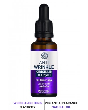 PROCSIN Anti-Wrinkle and Fine Line Skin Care Oil 20 ML - Age-Defying Turkish Beauty Solution PROCSIN Anti-Wrinkle and Fine Line Skin Care Oil 20 ML - Age-Defying Turkish Beauty Solution