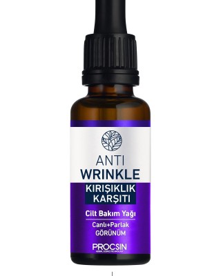 PROCSIN مكافحة التجاعيد والخطوط الدقيقة لزيت العناية بالبشرة 20 مل - الحل التركي لمكافحة الشيخوخة