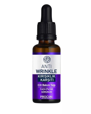 PROCSIN مكافحة التجاعيد والخطوط الدقيقة لزيت العناية بالبشرة 20 مل - الحل التركي لمكافحة الشيخوخة