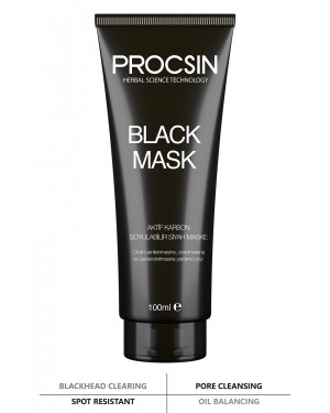 قناع بروكسين بالفحم الفعال المنشط, قناع أسود لإزالة الرؤوس السوداء, 100 مل قناع بروكسين بالفحم الفعال المنشط, قناع أسود لإزالة الرؤوس السوداء, 100 مل