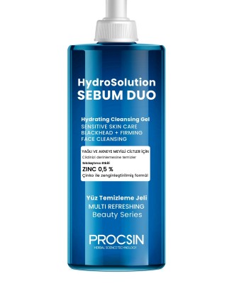 PROCSIN هيدروسوليوشن: جل الوجه المثالي للتوازن الدهني ومكافحة حب الشباب (200 مل)