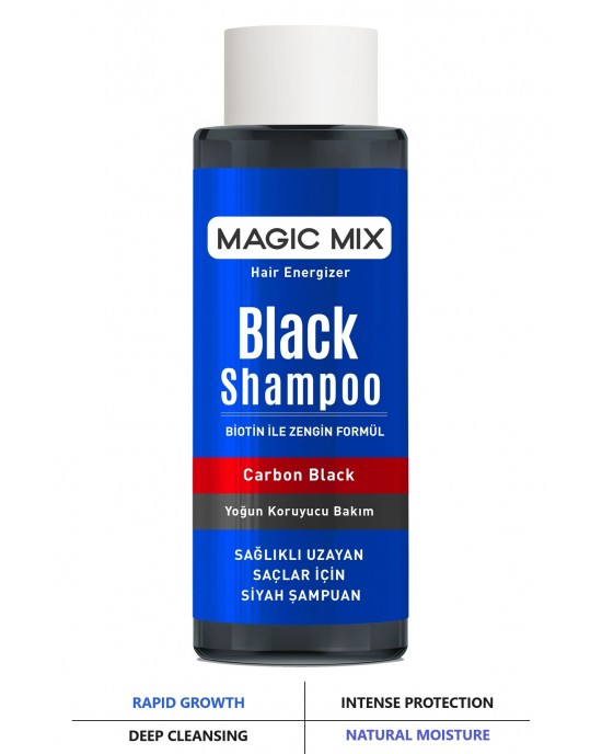شامبو PROCSIN Magic Mix الأسود: شامبو البيوتين مع الارقطيون والميرمية للشعر الحل النهائي لتنظيف وتغذية شعرك