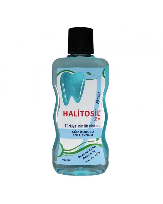 Halitosil ZN Anti-Odor, Herbal Anti Odor, Alcohol Free, 400 ml