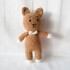 Amigurumi Little Bear toy, Doll for Kids, Amigurumi Doll, Crochet Doll, 100% Organic Syrian Handmade Soft Amigurumi Toy, Amigurumi Sleeping Friend