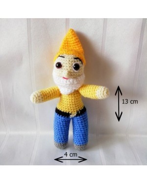 Crochet Dwarfs, Doll for Kids, Amigurumi Doll, Crochet Doll, 100% Organic Syrian Handmade Soft Amigurumi Toy, Amigurumi Sleeping Friend