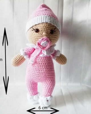 بيبي كيوت, دمى محشية, كروشيه دمية, دمى الكروشيه, اميجرومي باترون, ألعاب كروشيه صناعة يدوية 100%, دمى أطفال ناعمة, عرايس أطفال كيوت, رفيق اللعب والنوم