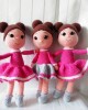 Amigurumi Ballerina, Doll for Kids, Amigurumi Doll, Crochet Doll, 100% Organic Syrian Handmade Soft Amigurumi Toy, Amigurumi Sleeping Friend