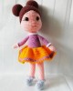 Amigurumi Ballerina, Doll for Kids, Amigurumi Doll, Crochet Doll, 100% Organic Syrian Handmade Soft Amigurumi Toy, Amigurumi Sleeping Friend