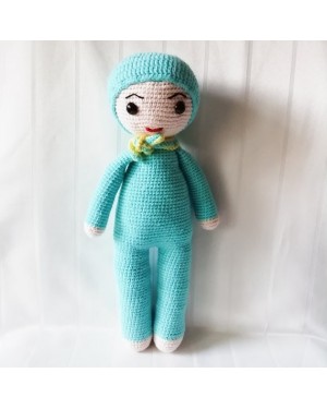 Boy Toy Amigurumi, Doll for Kids, Amigurumi Doll, Crochet Doll, 100% Organic Syrian Handmade Soft Amigurumi Toy, Amigurumi Sleeping Friend