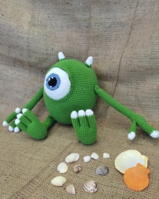 دمية الوحش الصغير, دمى محشية, كروشيه دمية, دمى الكروشيه, اميجرومي باترون, ألعاب كروشيه صناعة يدوية 100%, دمى أطفال ناعمة, عرايس أطفال كيوت, رفيق اللعب والنوم