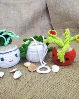 مجموعة النباتات, دمى محشية, كروشيه دمية, دمى الكروشيه, اميجرومي باترون, ألعاب كروشيه صناعة يدوية 100%, دمى أطفال ناعمة, عرايس أطفال كيوت, رفيق اللعب والنوم