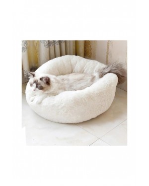 Beyaz Yumuşak Polar Kedi Yatağı - Köpek Yatak Yastığı Beyaz Yumuşak Polar Kedi Yatağı - Köpek Yatak Yastığı