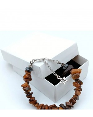 Doğal Taş Kaplan Gözü Kadın Bilekliği - Şifa Enerjisi ve Stil