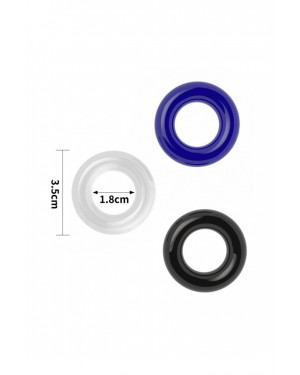 3-Piece Straight Penis Erection Ring - Enhance Pleasure with Flexible Silicone Rings 3-Piece Straight Penis Erection Ring - Enhance Pleasure with Flexible Silicone Rings