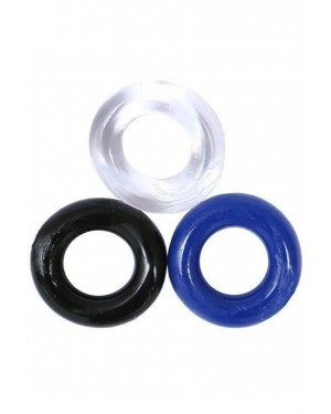 3-Piece Straight Penis Erection Ring - Enhance Pleasure with Flexible Silicone Rings 3-Piece Straight Penis Erection Ring - Enhance Pleasure with Flexible Silicone Rings
