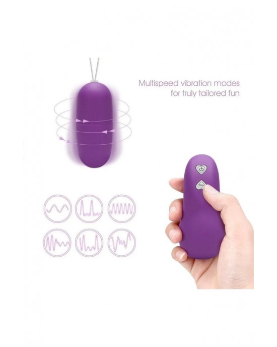 Remote Control Wireless Vaginal Ball with 10 Vibration Functions - Ultimate Pleasure Toy