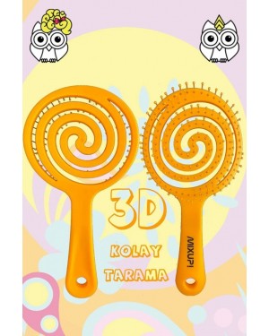 3D Tasarım Soft Dokunuşlu Saç Fırçası Lila Renk - Çevre Dostu ve Saç Bakımı 3D Tasarım Soft Dokunuşlu Saç Fırçası Lila Renk - Çevre Dostu ve Saç Bakımı