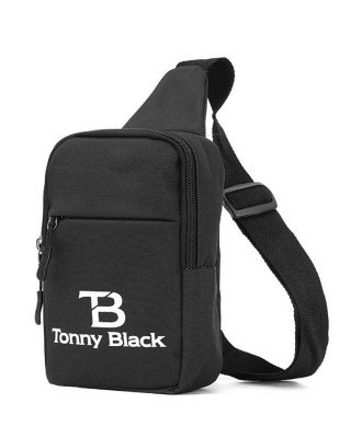  Original Unisex Waterproof Daily Sports Crossbody Adjustable Strap Lined Hand Chest and Shoulder Bag, Two Compartments